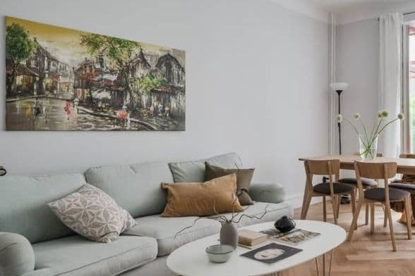 Ljus och modern 2:a i Lund centrum