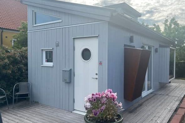 Mysigt minihus i Lund med allt inkluderat