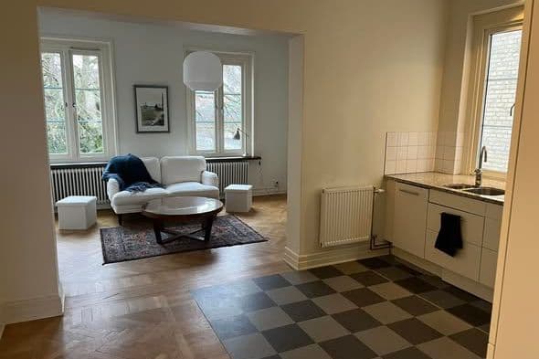 Ljus 3:a vid Clemencetorget – 76 kvm