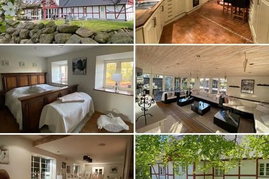 Charmigt korsvirkeshus i naturskön idyll